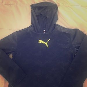 Boys Puma Dry Fit Hoodie